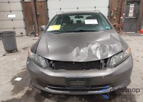 2012 Honda Civic Lx из США, поврежденный, VIN 2HGFB2F51CH539151
